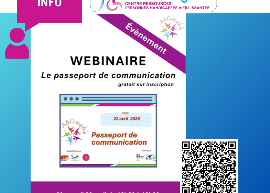 22 avril 2026 : Webinaire  Passeport de Communication